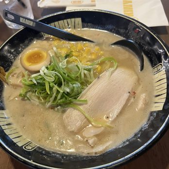 Kinya Ramen - Miso Ramen with chicken! - Bubble Tea Near Me - Durham, North Carolina