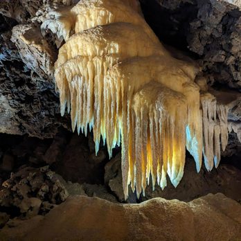 Black Chasm Cavern - Neat formation inside the cave - Tours Near Me - Volcano, California