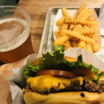 Shake Shack Glendale - Shake burger, French fries and beer. The best combo ever. - Burgers Near Me - Glendale, California Shake Shack Glendale - Shake burger, French fries and beer. The best combo ever. - Burgers Near Me - Glendale, California