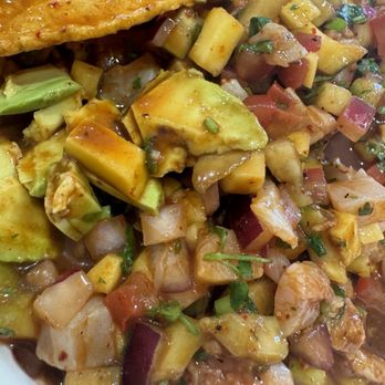 Miches and Ceviches - Ceviche De Pescado Mango Salsa Negra - Seafood Near Me - Santa Cruz , California Miches and Ceviches - Ceviche De Pescado Mango Salsa Negra - Seafood Near Me - Santa Cruz , California