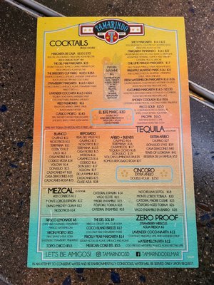 Menu photo 8 Tamarindo Del Mar Del Mar, CA Menu photo 8 Tamarindo Del Mar Del Mar, CA