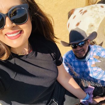 Circle Bar B Stables - Jimmy even took a selfie with me - Horseback Riding Near Me - Santa Barbara, California