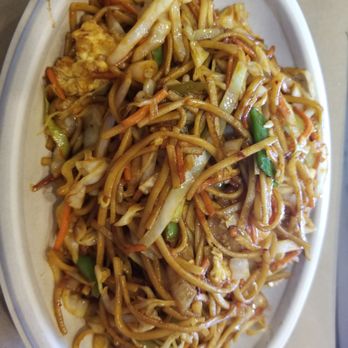 Masala WOk - Blazing Noodles with lots of shrimp, not! - Indian Near Me - Austin, Texas