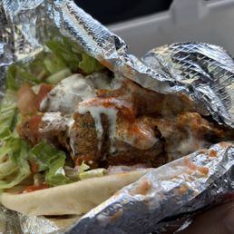 Falafel gyro Falafel gyro