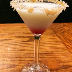 Rae Rock's Bar & Grill - Upside down Pineapple cake martini
