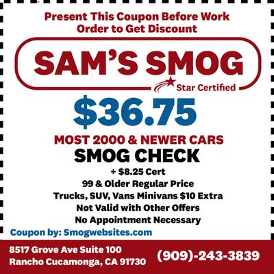 Sam's Smog on Yelp