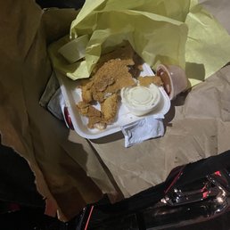 3 Pieces Fish & 6 Pieces Shrimp Fries & Medium Drink
