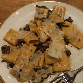 Viaggio Ristorante - Paccheri (Black Truffle, Caico e Pepsi and Porcini) - Italian Near Me - Wayne, New Jersey