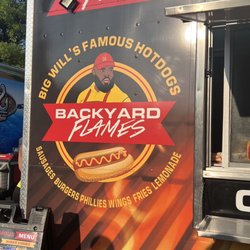 Backyard Flames “Big Will’s Famous Hotdogs”