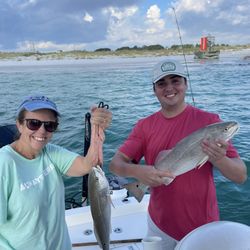 Hot Spots Charters - Jean and Jack caught these guys simultaneously.
