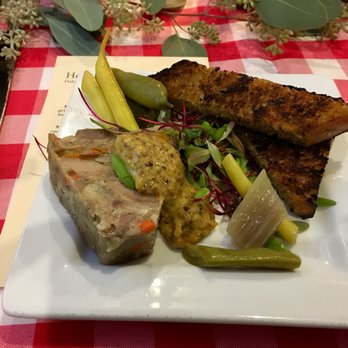 Fisher Hill Farm - Turkey Terrine with Red Jacket Apricots (from their recent Farm-to-Table dinner, partnering with Hearth and Cellar ) - Farmers Market Near Me - Canandaigua, New York