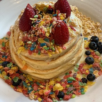 Scratch Kitchen - Milk n Cereal Pancakes - Breakfast & Brunch Near Me - Honolulu, Hawaii Scratch Kitchen - Milk n Cereal Pancakes - Breakfast & Brunch Near Me - Honolulu, Hawaii