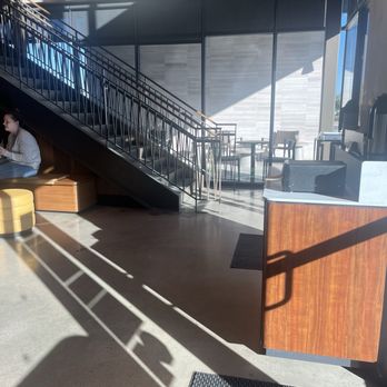 Starbucks - Entrance & stairs upstairs - Coffee & Tea Near Me - Gilbert, Arizona