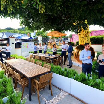 Casa de Bloom - Patio meeting setup with a great vibe. A relaxed corporate event space in San Diego for teams. - Venues & Event Spaces Near Me - San Diego, California