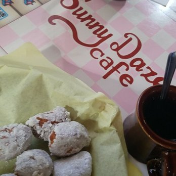 Sunny Daze Cafe - Yummy Sunny Puffs & coffee! Restaurant has a super cute tropical look. - American Near Me - Tucson, Arizona Sunny Daze Cafe - Yummy Sunny Puffs & coffee! Restaurant has a super cute tropical look. - American Near Me - Tucson, Arizona