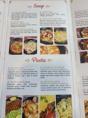 Menu photo 2 Pisco Express Wesley Chapel, FL