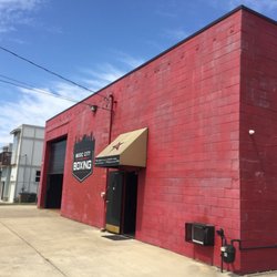 Music City Boxing - Easy to spot with the bright red building sitting atop of Kentucky Avenue in The Nations neighborhood