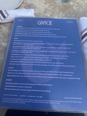 Menu photo 5 Gracie Santa Barbara, CA Menu photo 5 Gracie Santa Barbara, CA