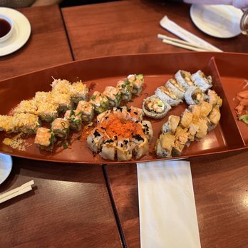 Sushi Katana - Angel Roll, Millennium Roll, Rising Sun Roll, Godzilla Roll, Big Daddy Roll - Sushi Bars Near Me - Orlando, Florida Sushi Katana - Angel Roll, Millennium Roll, Rising Sun Roll, Godzilla Roll, Big Daddy Roll - Sushi Bars Near Me - Orlando, Florida