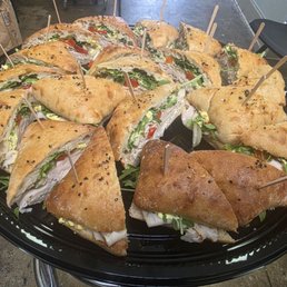 Turkey sandwich tray