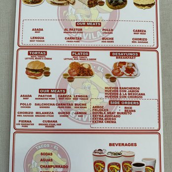 Tacos Gavilan - Menu - Tacos Near Me - Azusa, California Tacos Gavilan - Menu - Tacos Near Me - Azusa, California