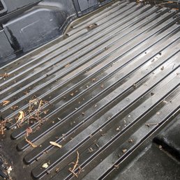 There was hardly anything in the bed of my truck and they could not be bothered to sweep it out. There was hardly anything in the bed of my truck and they could not be bothered to sweep it out.