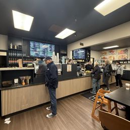 The ordering counter