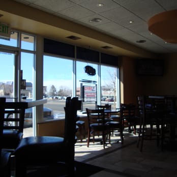 Gyroz - More seating areas inside. Parking is available outside Gyroz March 10th 2013 visit. - Greek Near Me - Aurora, Colorado Gyroz - More seating areas inside. Parking is available outside Gyroz March 10th 2013 visit. - Greek Near Me - Aurora, Colorado