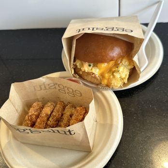Eggslut - Fairfax and Truffle Hashbrowns - Breakfast & Brunch Near Me - Los Angeles, California