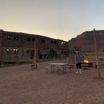 AdventureTour Company - Old movie set camp fire s'mores. - Hiking Near Me - Kanab, Utah