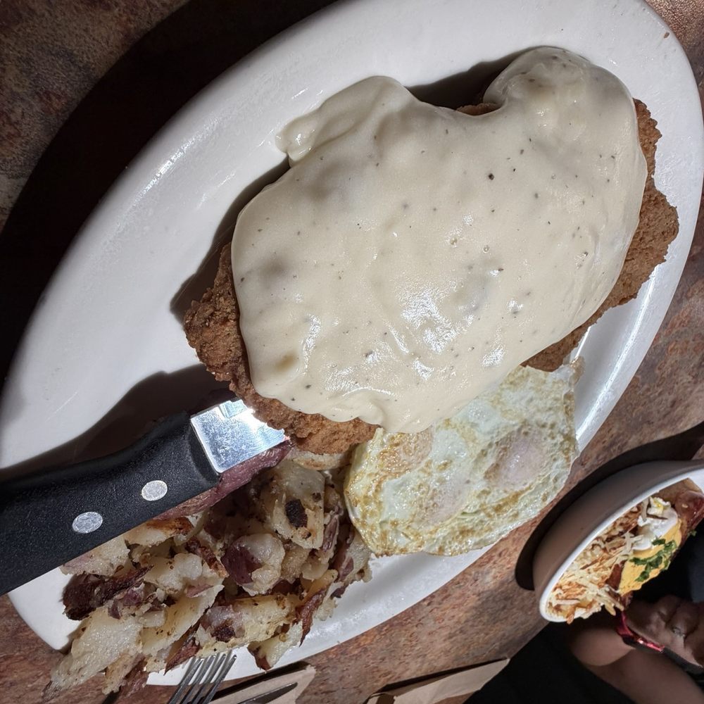 Huckleberry's - Country 1/2 LB Chicken Fried Steak Platter - Southern Near Me - Anaheim, California