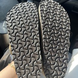 Boston birks resoled using original materials. Boston birks resoled using original materials.