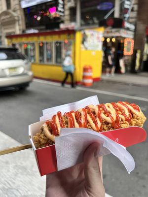 Jongro Rice Hotdog by null