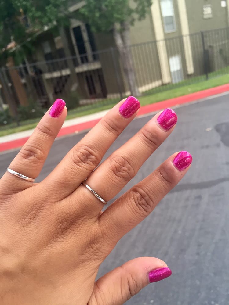 Hot Pink Glitter Shellac Love Yelp