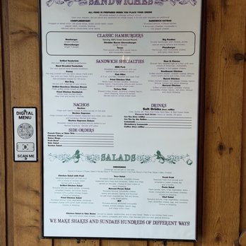 Ivanhoe's Drive In - Menu - Ice Cream & Frozen Yogurt Near Me - Upland, Indiana