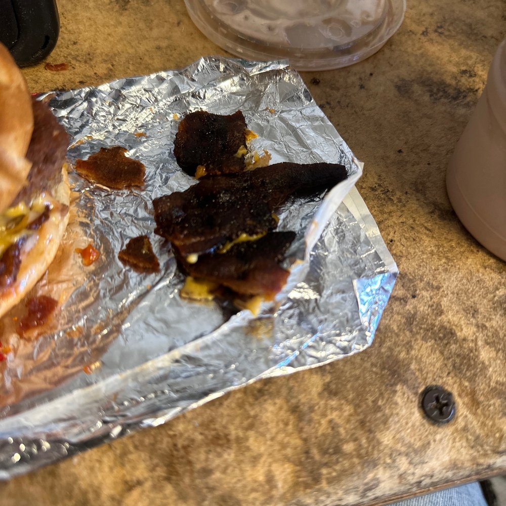 Bacon from the "Baconator "
