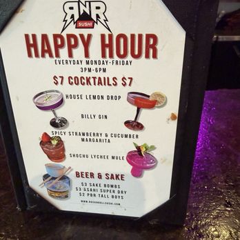 Rock N Roll Sushi - Happy hour menu - Sushi Bars Near Me - Stockbridge, Georgia