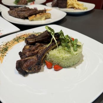 The Butcher Cuisine - Lamb rack and cilantro rice - Seafood Near Me - Miami Lakes, Florida