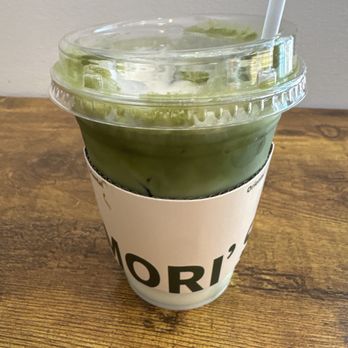 Mori’s - uji matcha latte - Coffee & Tea Near Me - Irvine, California