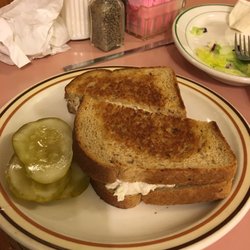 Green Garden Restaurant - Favorite thing here, get it every time-chicken salad melt on rye toast. So so good!!!!