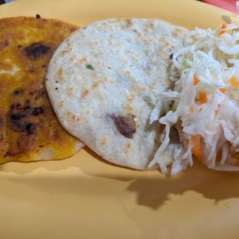 Pupuseria Lucy's - Pork and Bean, Squash and Bean Papusas - Latin American Near Me - Webster, Texas