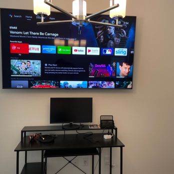 Level Up Handyman - 75" mounted tv. - TV Mounting Near Me - Las Vegas, Nevada