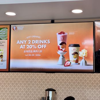 Auntea Jenny - Soft Opening Deal - Any 2 drinks for 20% off (7/20-7/29) - Bubble Tea Near Me - Buena Park, California
