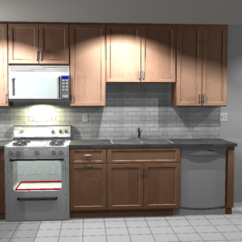 Kitchen Cabinets Express - 3D rendering 2. - General Contractors Near Me - Buena Park, California