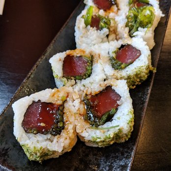 Karaage Setsuna - Tuna poke roll - Japanese Near Me - Seattle, Washington Karaage Setsuna - Tuna poke roll - Japanese Near Me - Seattle, Washington
