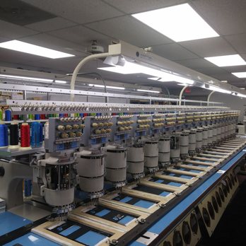 Everlasting Embroidery - This is just a portion of the number of machines they have. - Embroidery & Crochet Near Me - Fort Lauderdale, Florida Everlasting Embroidery - This is just a portion of the number of machines they have. - Embroidery & Crochet Near Me - Fort Lauderdale, Florida