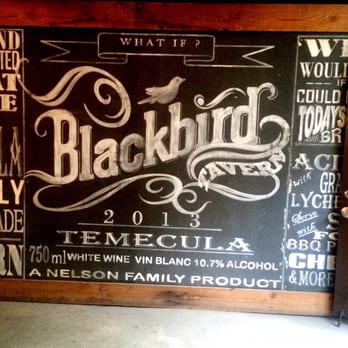 Blackbird Tavern - Love the chalkboard - Gastropubs Near Me - Temecula, California Blackbird Tavern - Love the chalkboard - Gastropubs Near Me - Temecula, California