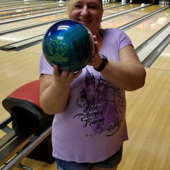 Dragon Lanes - Martina with new ball - Bowling Near Me - Fort Bragg, North Carolina Dragon Lanes - Martina with new ball - Bowling Near Me - Fort Bragg, North Carolina
