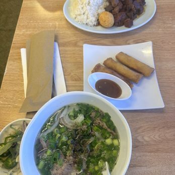FRESH PHO - Beef pho Egg roll Caramelized Pork - Vietnamese Near Me - Alamogordo, New Mexico FRESH PHO - Beef pho Egg roll Caramelized Pork - Vietnamese Near Me - Alamogordo, New Mexico