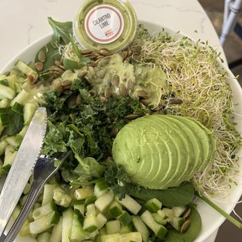 Carrot Express - Green goddess salad - Juice Bars & Smoothies Near Me - Boca Raton, Florida Carrot Express - Green goddess salad - Juice Bars & Smoothies Near Me - Boca Raton, Florida